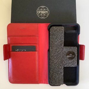 Dreem Fibonacci 2-in-1 Wallet Case for Apple iPhone 7/8 - Luxury Vegan Leather